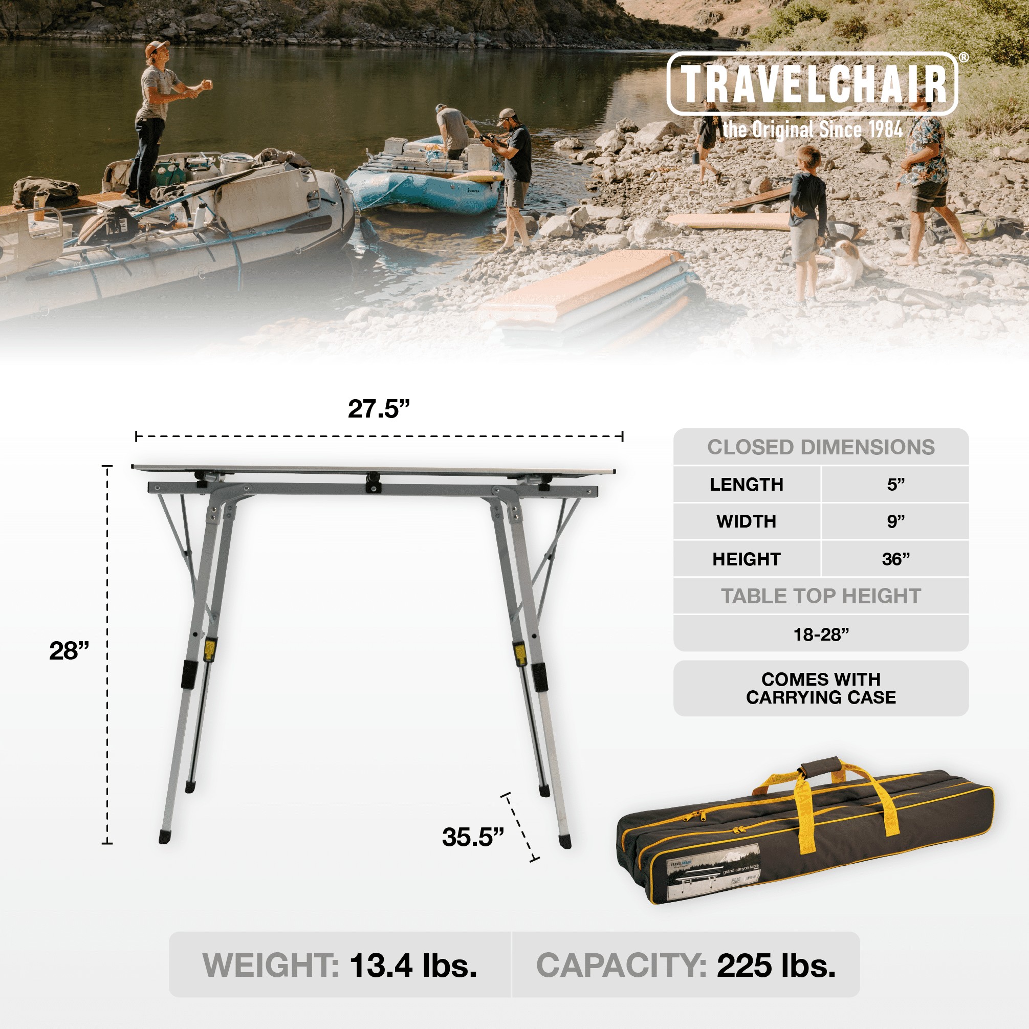 TravelChair Grand Canyon Table 