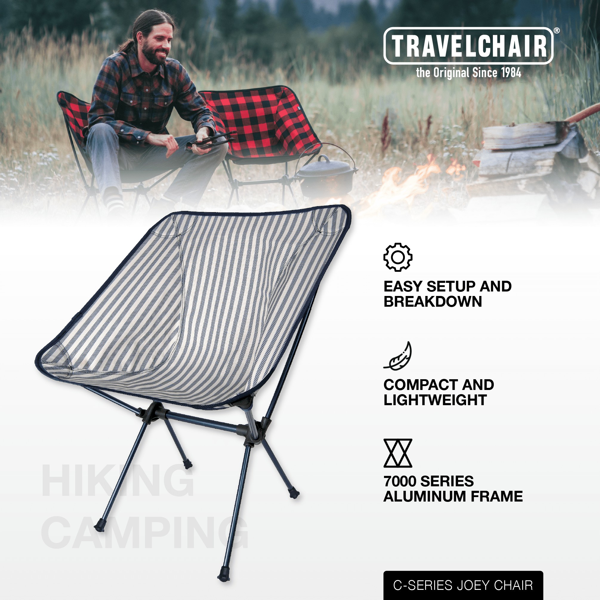 Camping Chair High Back Folding Chair Folding Fishing Chair Compact Beach  Chair Ultra Light Folding Chair Folding Chair Outdoor Chair With Carry Bag  C